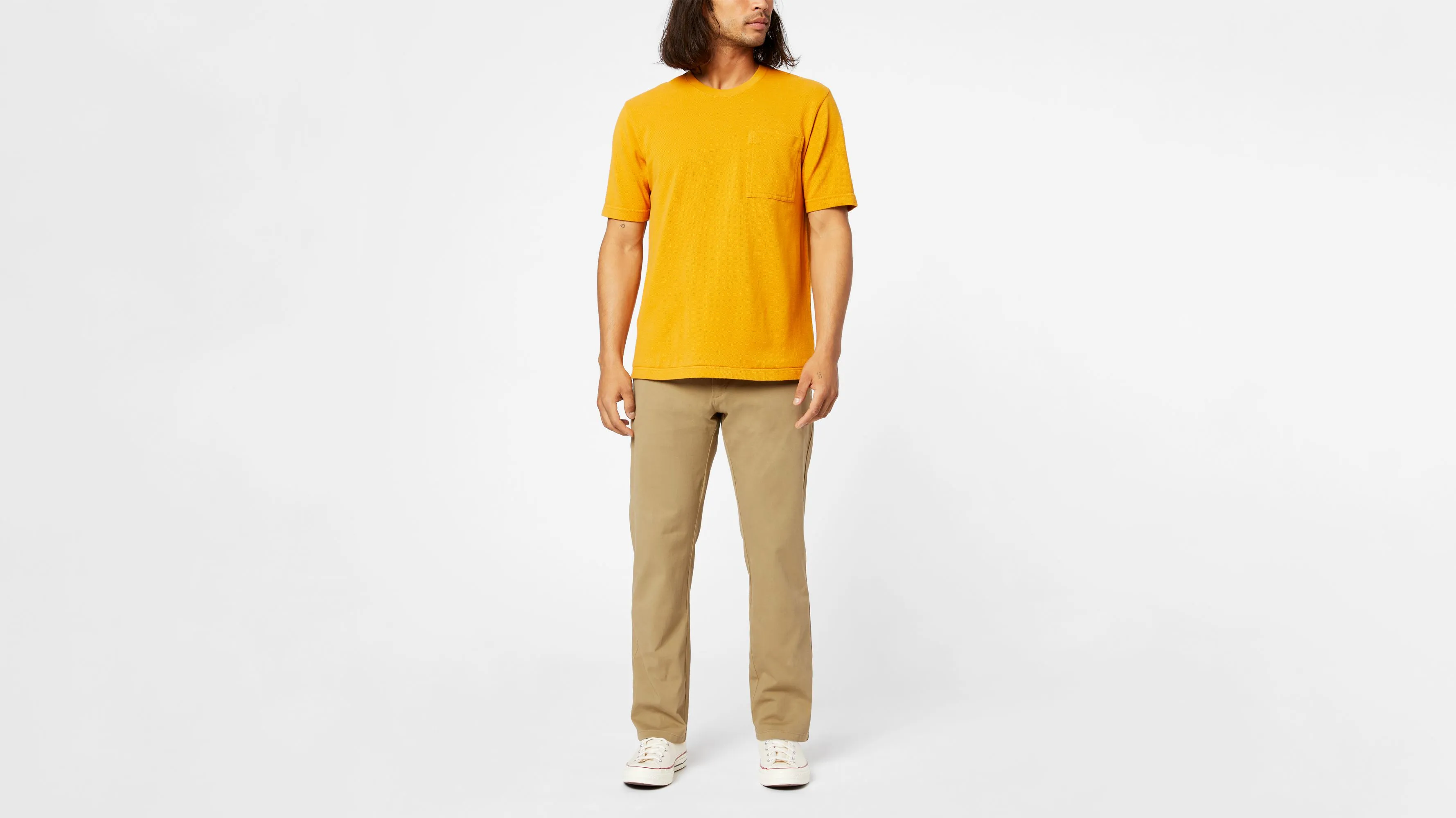 Lounge-friendly Durable Material Ultimate Chinos, Straight Fit
