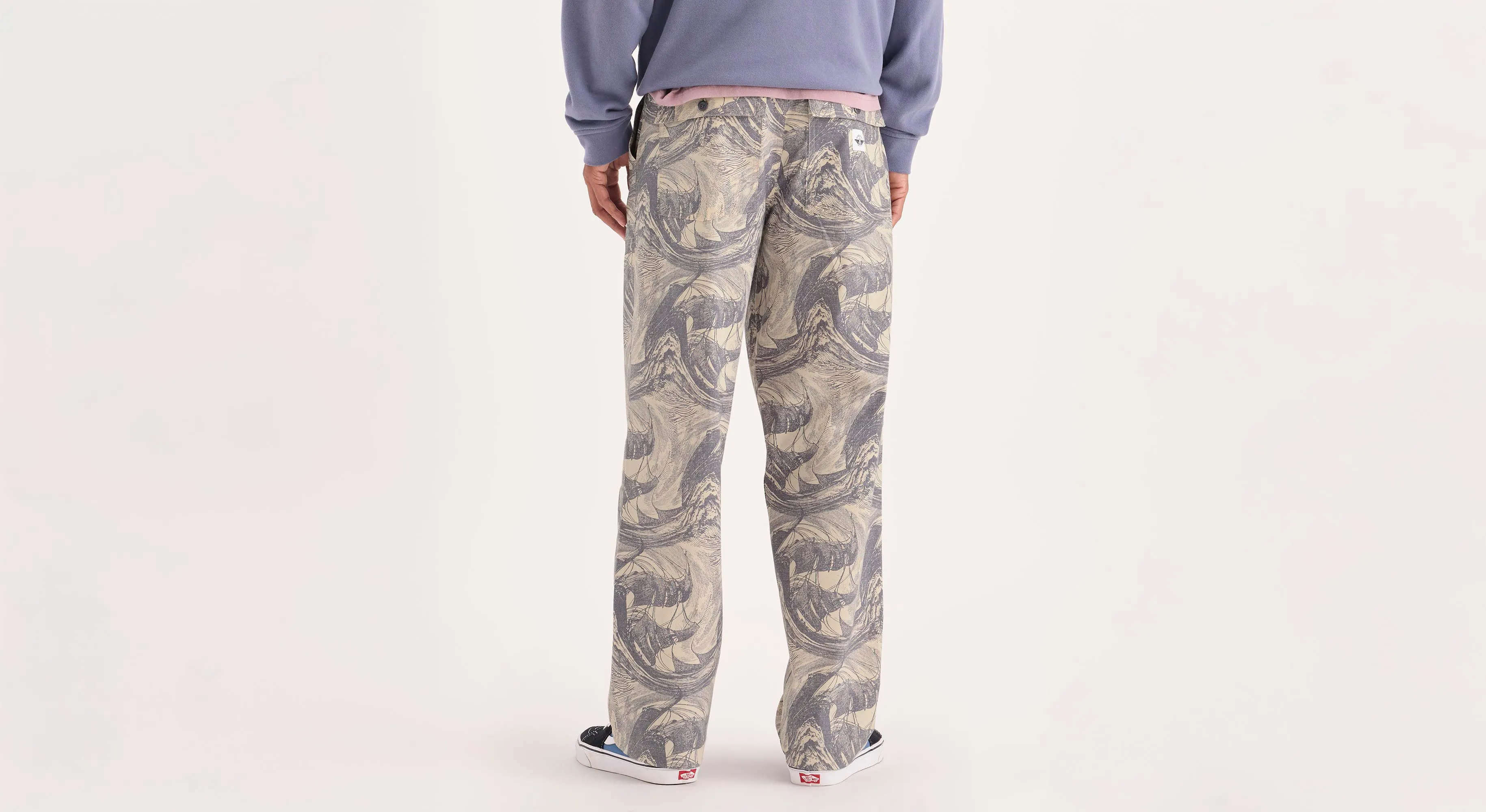 Perfect Silhouette Lined interior Eighty-Six Utility Pants, Loose Fit