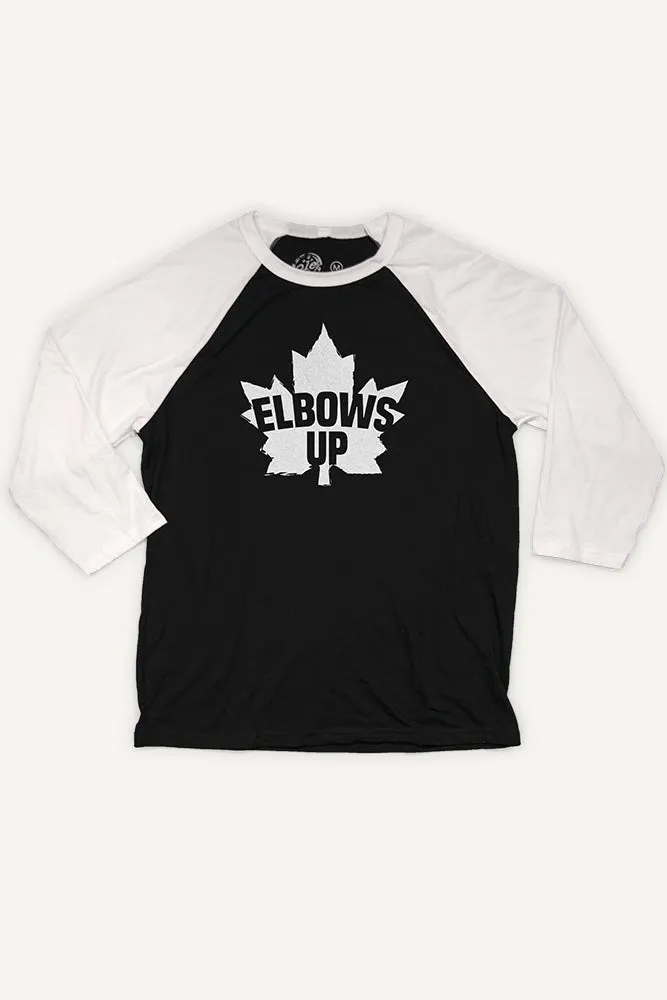 Elbows Up Baseball Shirt (Unisex) Chic Look