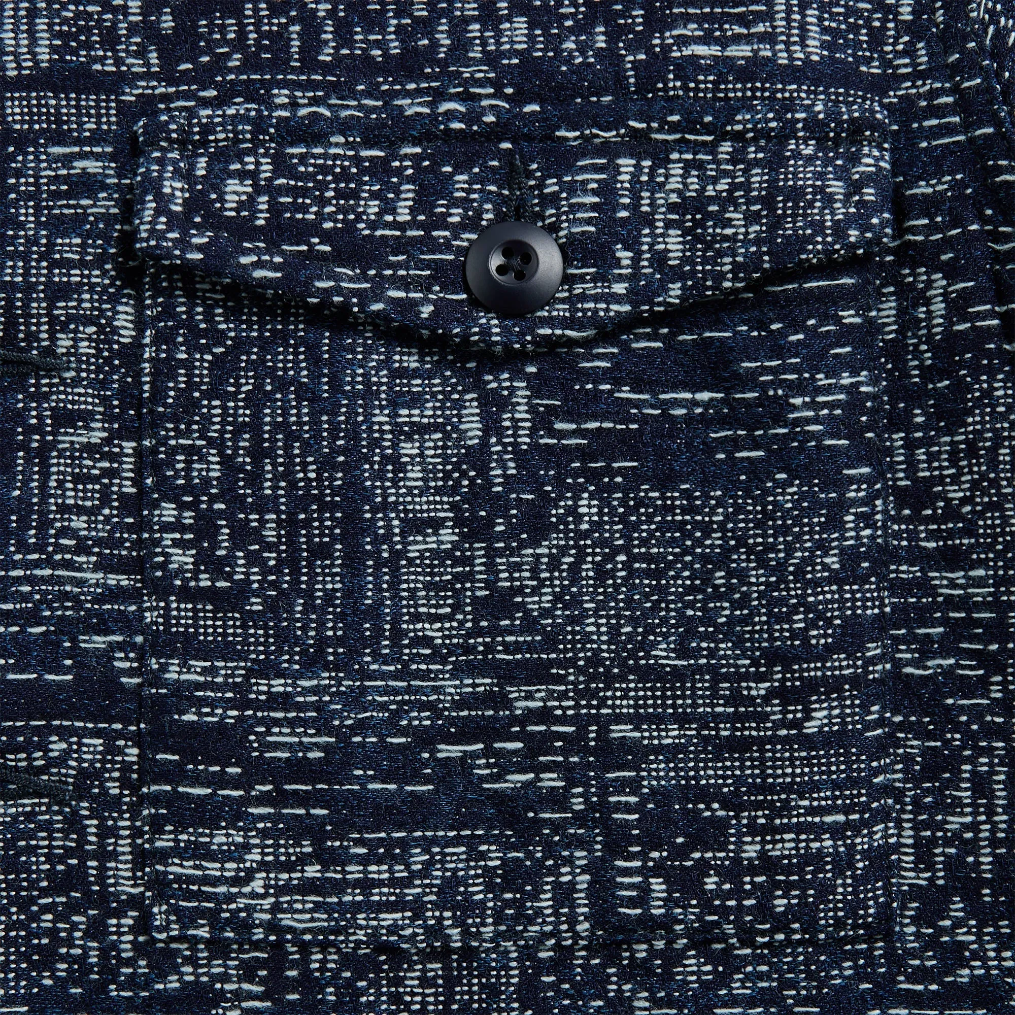 Maharishi Sashiko Indigo Utility Shirt - Indigo ErgonomicCut