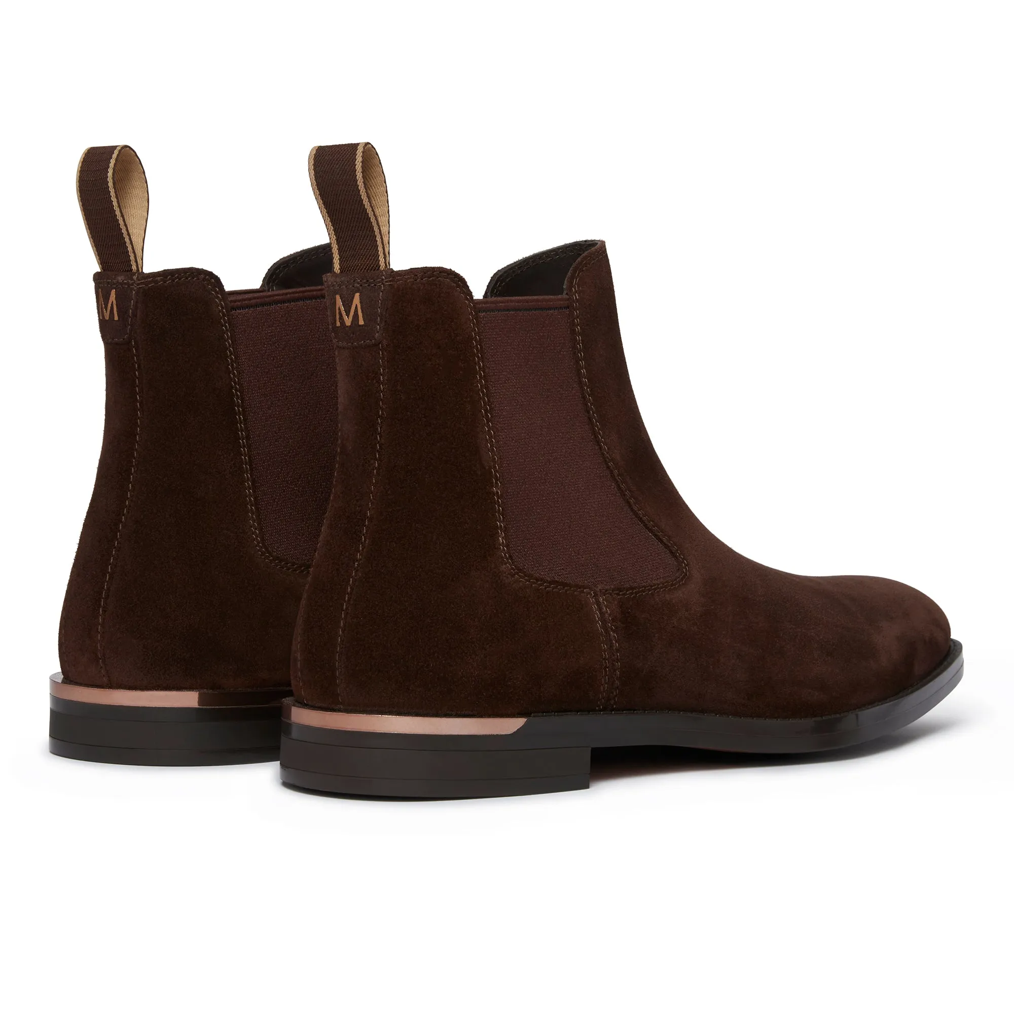 Sporty Design Adney Chelsea Brown Suede