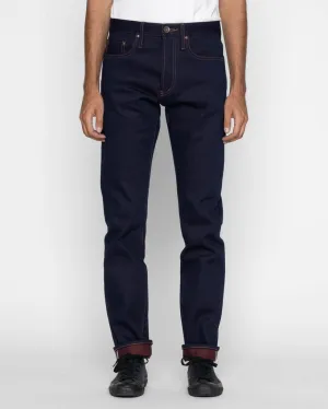 Day Wear Unbranded UB291 Tapered Fit Mens Jeans - 21oz Heavy Red Weft Selvedge