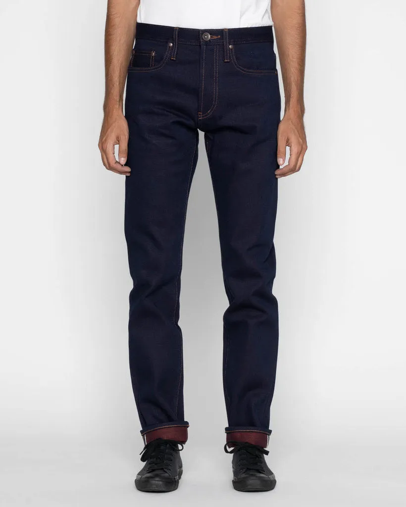 Unbranded UB291 Tapered Fit Mens Jeans - 21oz Heavy Red Weft Selvedge Style Daily