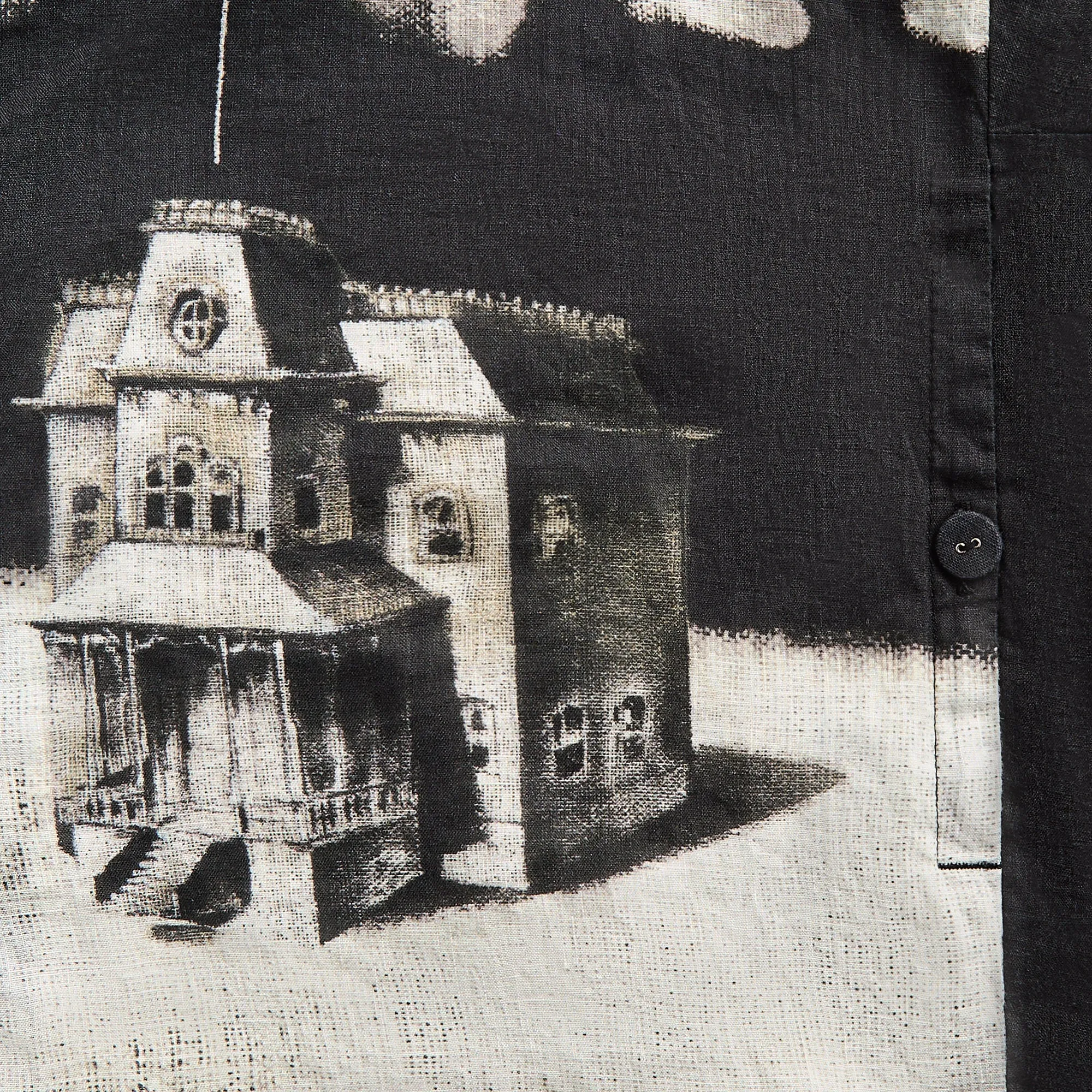 Undercover Shirt Blouse - Black Base Headphone Hole Anti Pilling Technology