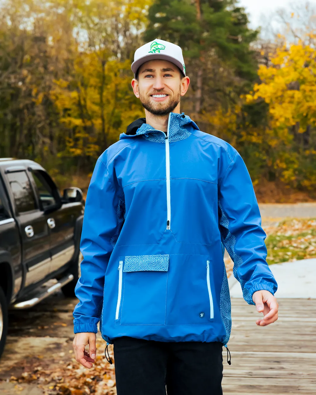 Downpour Albatross Anorak Jacket Multi Layer Construction