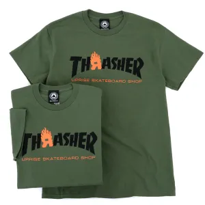 Comfort Design Fit Uprise Mag Logo T-Shirt (Military Green)