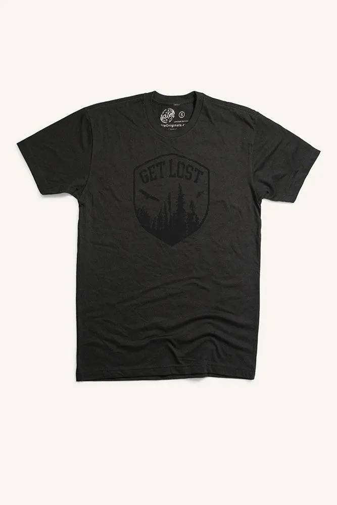 Comfort Wearable Get Lost Crest T-shirt (Mens)