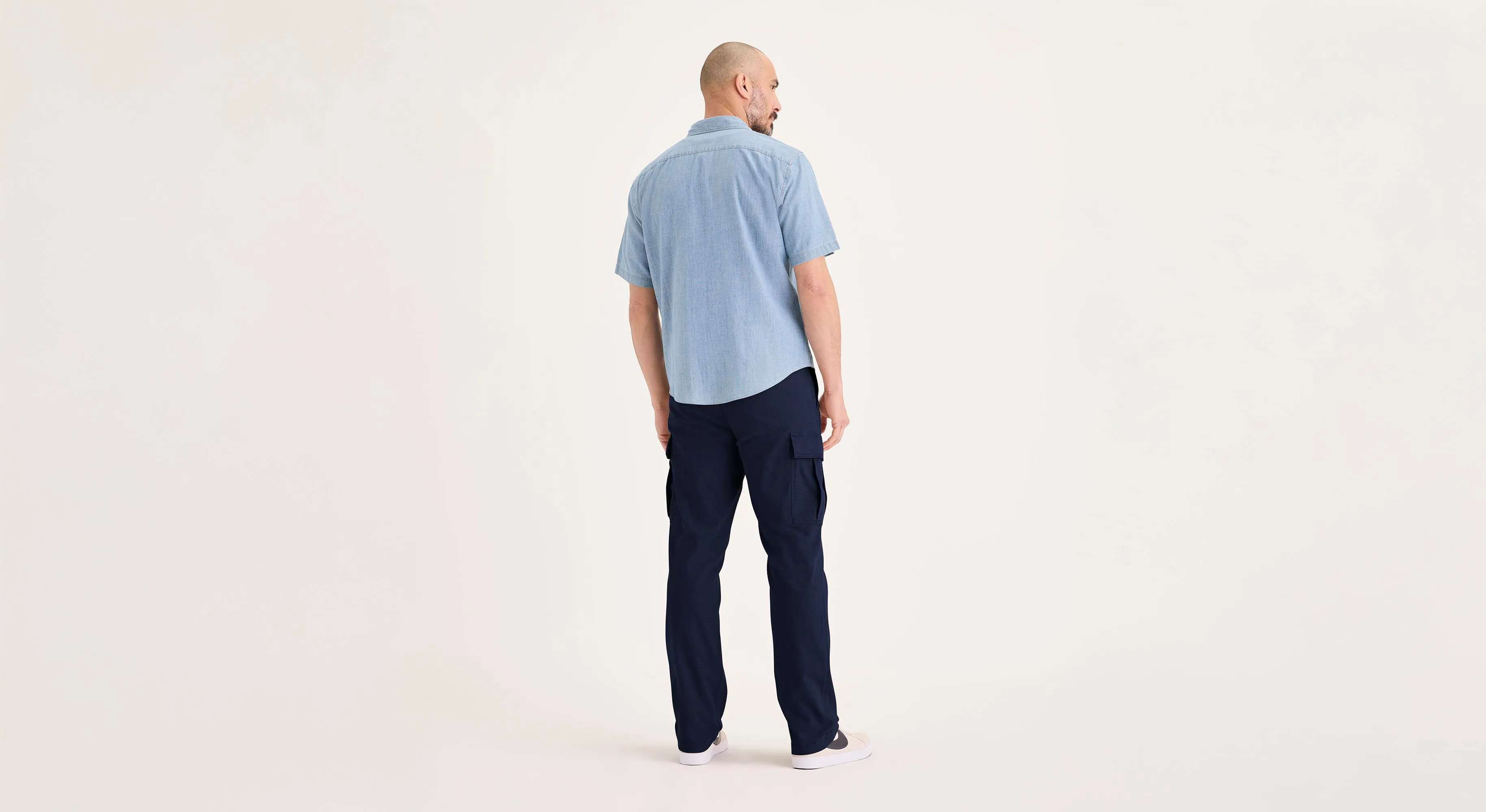 Utility Cargo Pant, Straight Fit Smart Design Minimal Cut