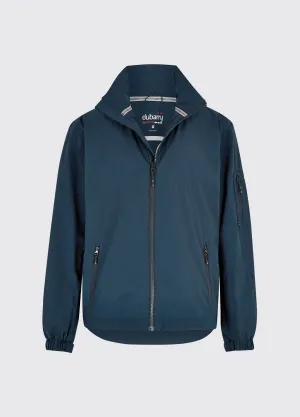 Eco Friendly Dyed Fabric Levanto Men's Crew Jacket - Navy