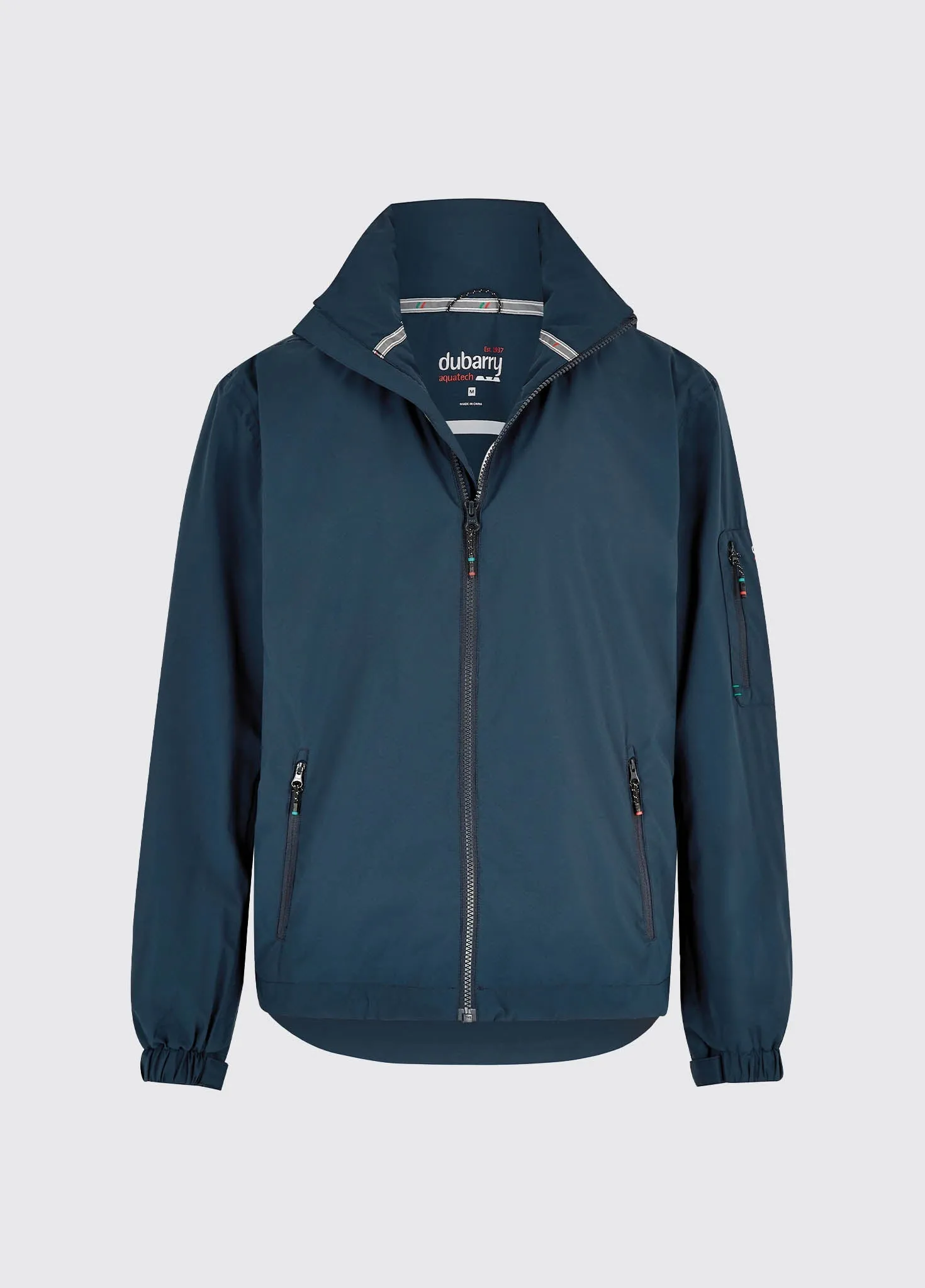 Eco Friendly Dyed Fabric Levanto Men's Crew Jacket - Navy