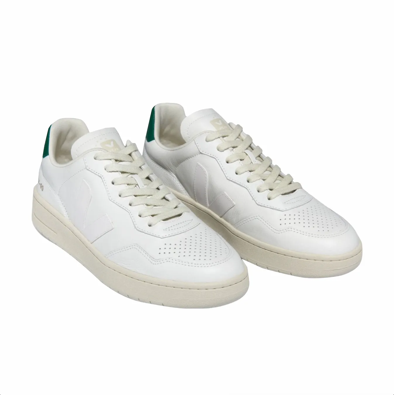 V-90 Leather Trainer - Extra White Golf Grace Walk Friction Free Inner Seams