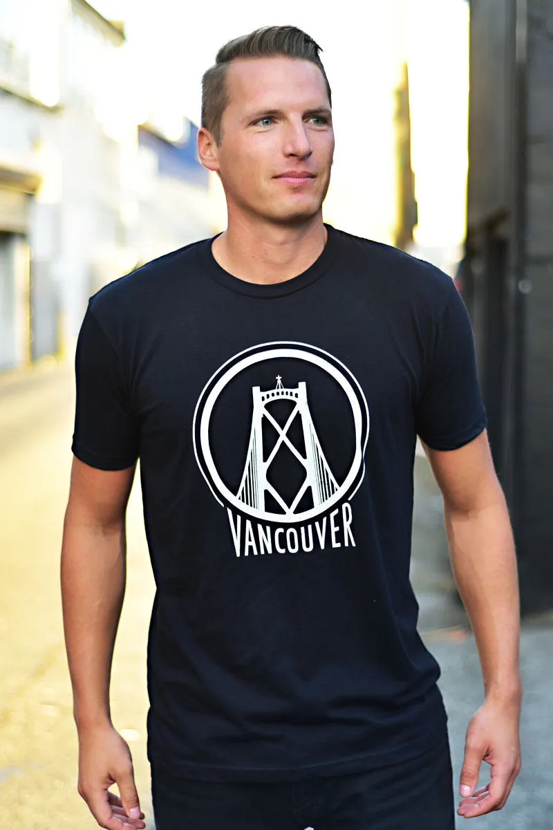 Vancouver Lions Gate T-shirt Breathable apparel Vintage Wash Effect