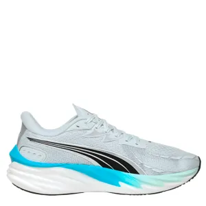 Outdoor Traction PUMA Men's Velocity NITRO 4 Running Shoes in Sea Glass/Speed Blue AW25