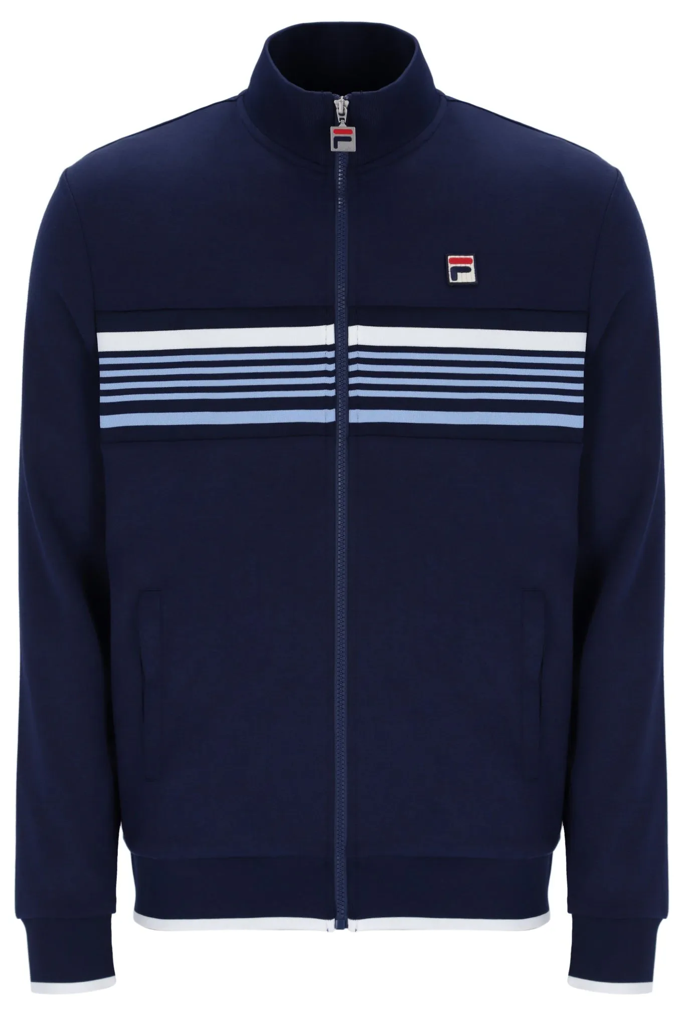 Versatile Layer Vasco Cut And Sew Jacquard Track Jacket