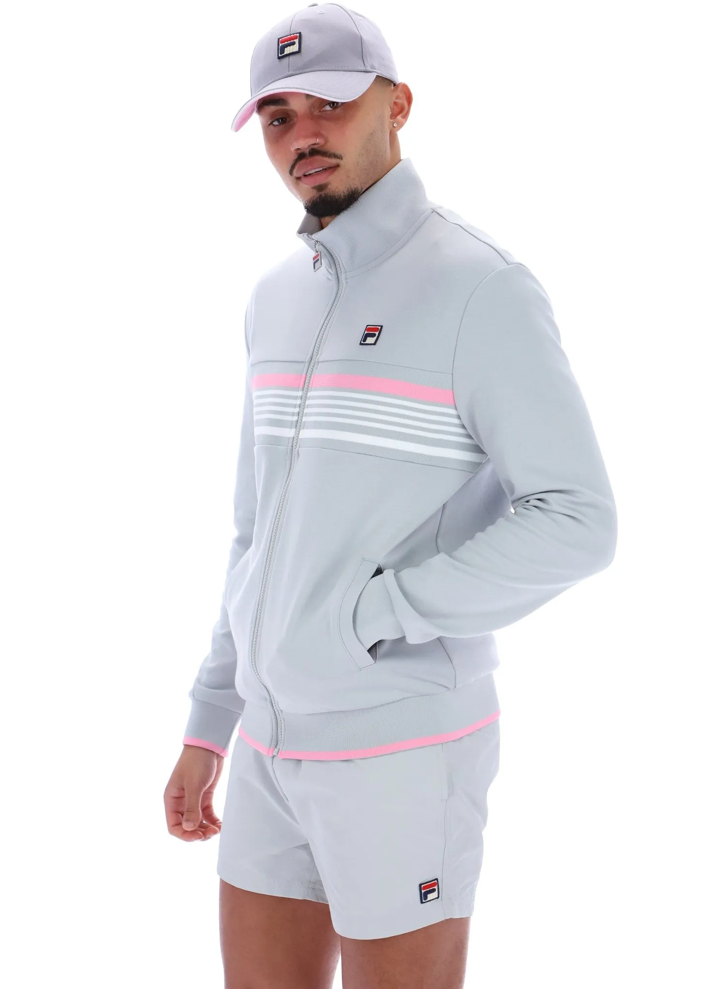 Vasco Cut And Sew Jacquard Track Jacket product personalization Soft and Warm