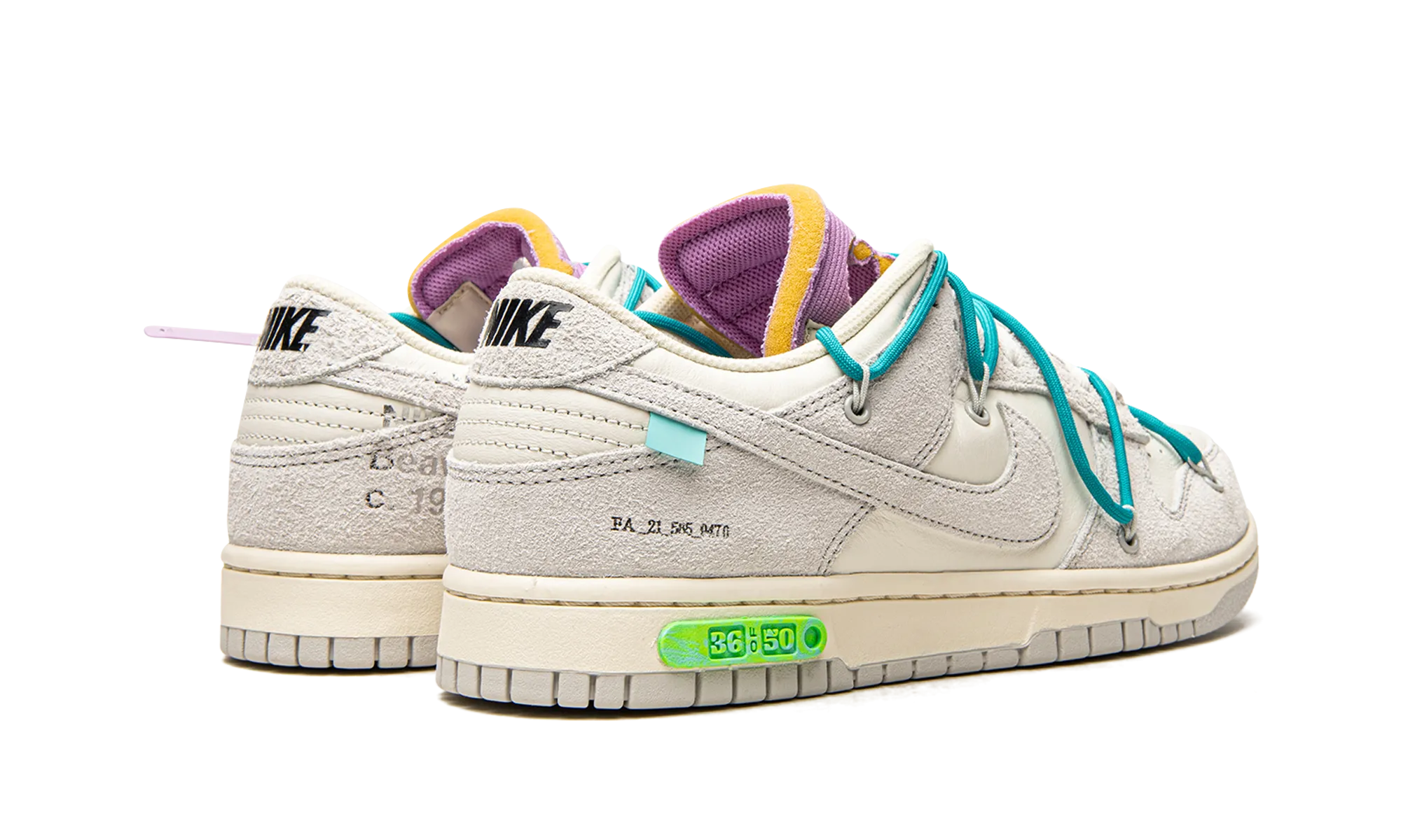 Skate Lifestyle Dunk Low "Off-White - Lot 36"