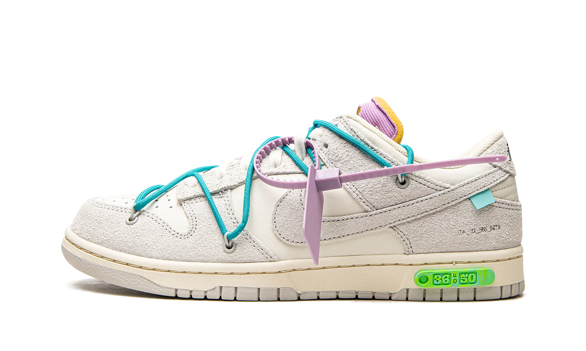 Skate Ready Style Skate Life Ready Dunk Low "Off-White - Lot 36"