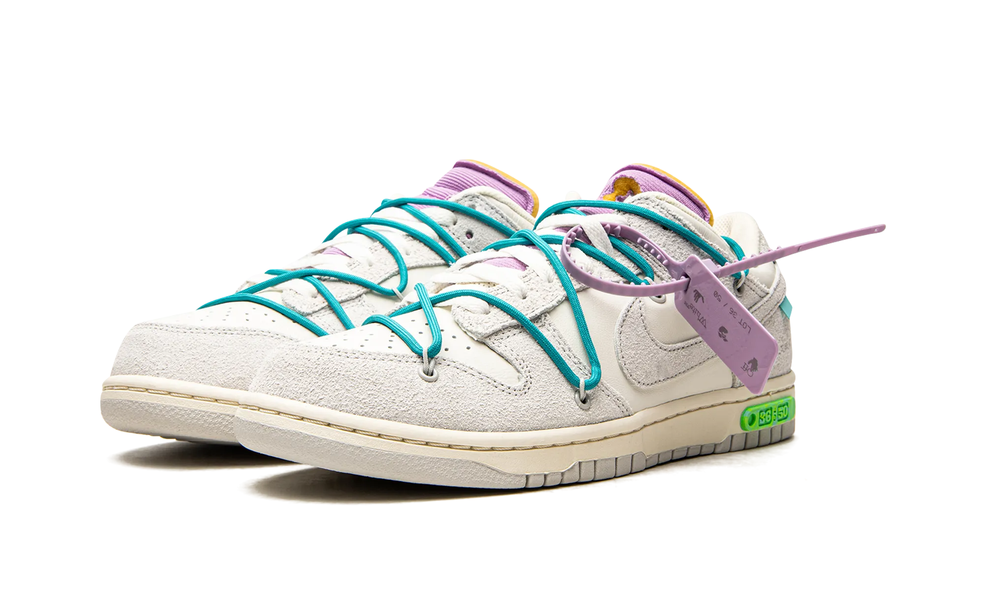 All Terrain Performance Sleek Ride Dunk Low "Off-White - Lot 36"