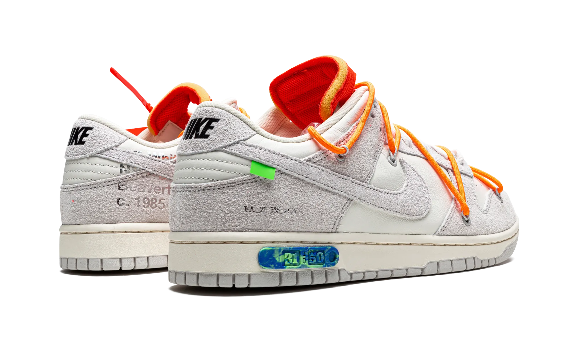 Quick Style Ride Board Ride DUNK LOW OFF-WHITE "Off-White - Lot 31"