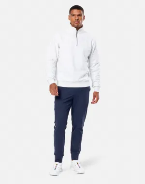 Home Comfort Clubhouse Half Zip in White Marl