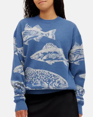 Comfortable For Walking Freshwater Wildknit Crewneck Sweater