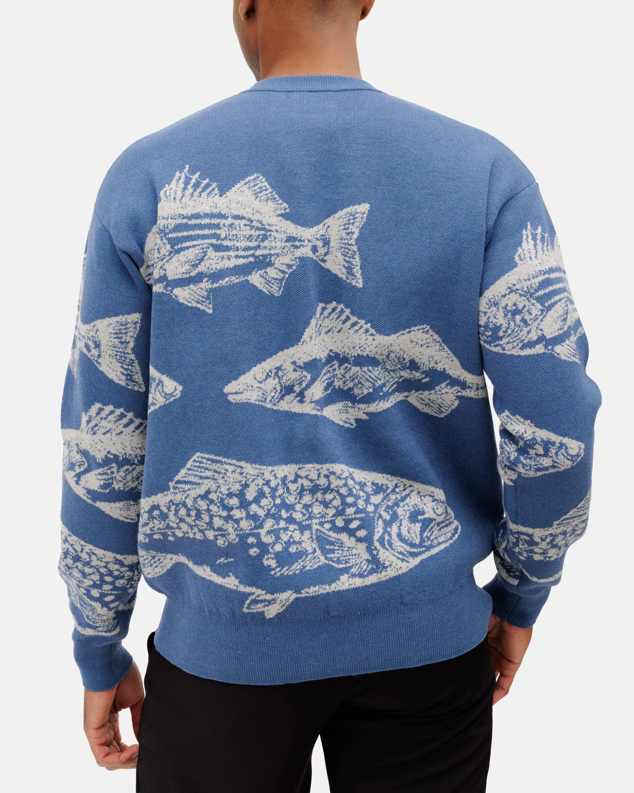 Urban Trend suitable for gifts Freshwater Wildknit Crewneck Sweater