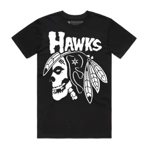 slim fit Sport Layer Fit Chicago Punk Hawks tee