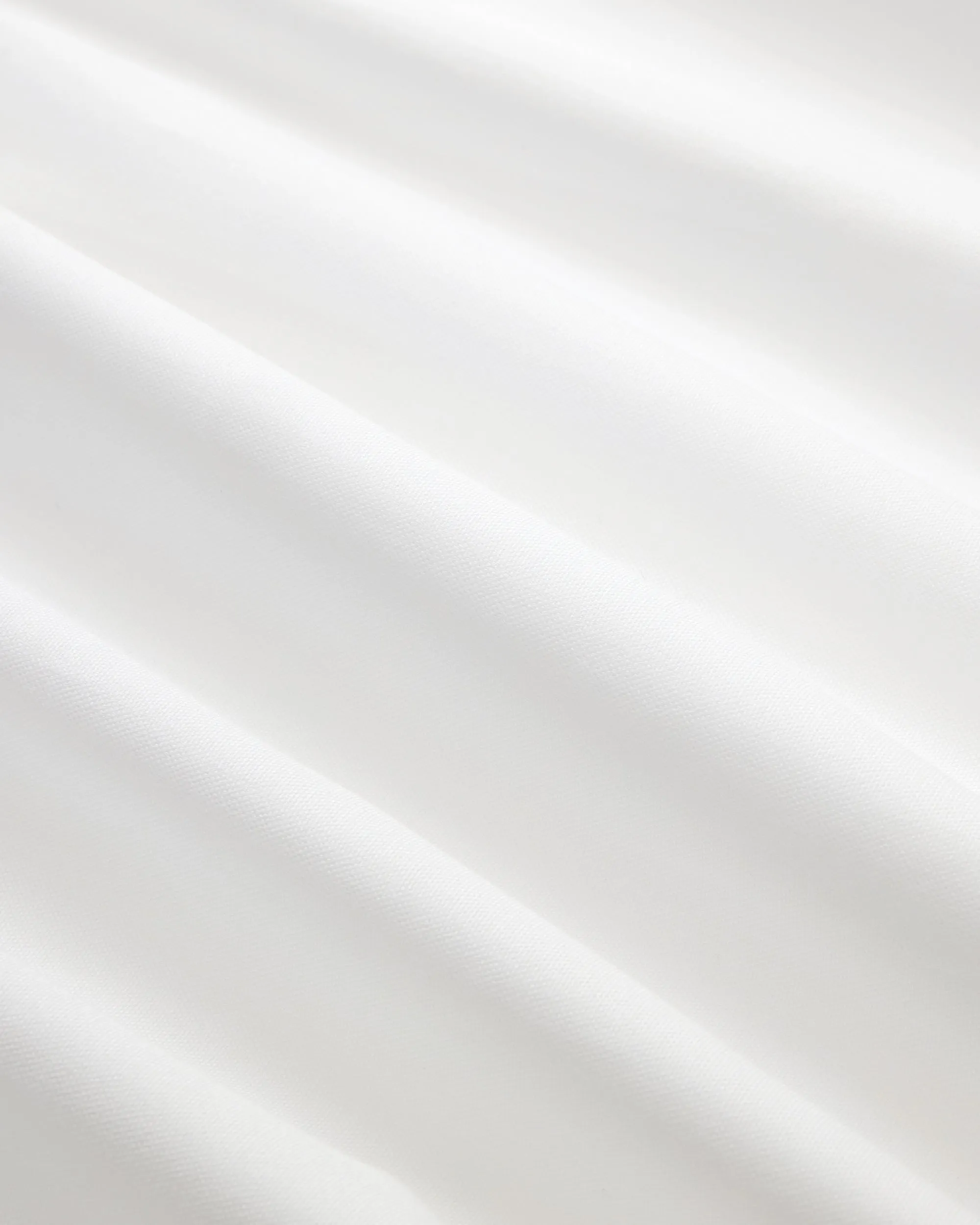 Timeless Fit Fitted Shape Made-in-USA White Pinpoint Oxford Point Collar Shirt - Classic Fit