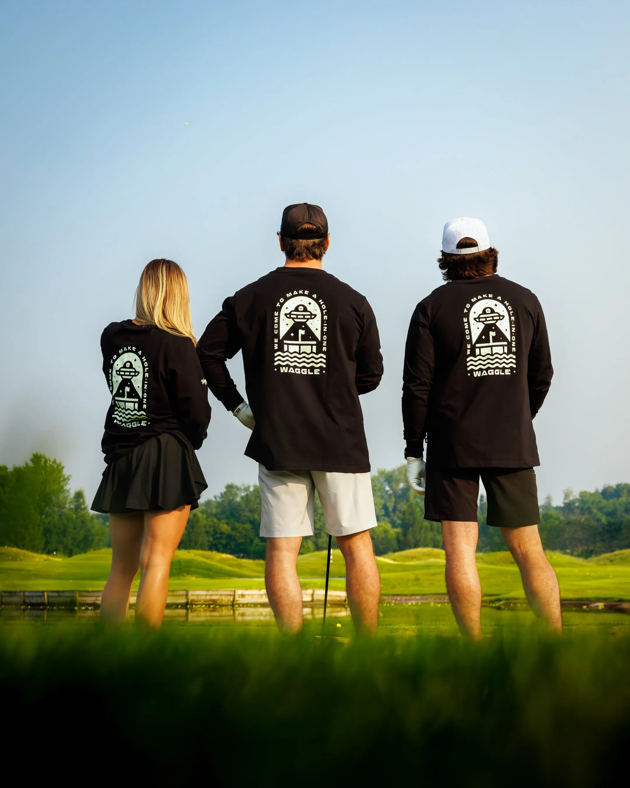 coordinate with other items Perfect for Travel Waggle Odyssey Glow-In-The-Dark Long-Sleeve T-Shirt