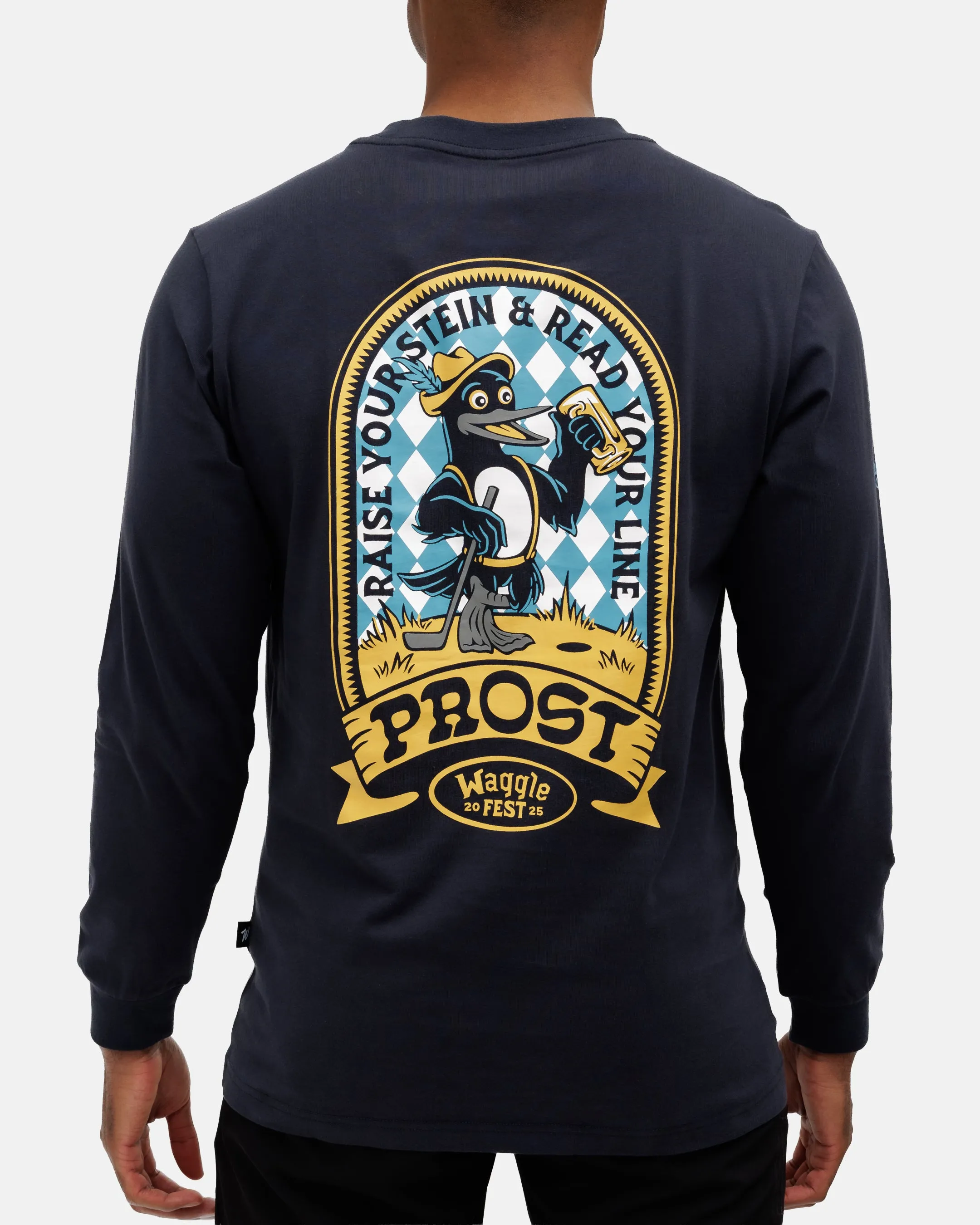 Wagglefest Long-Sleeve T-Shirt Comfy Stretch Wear