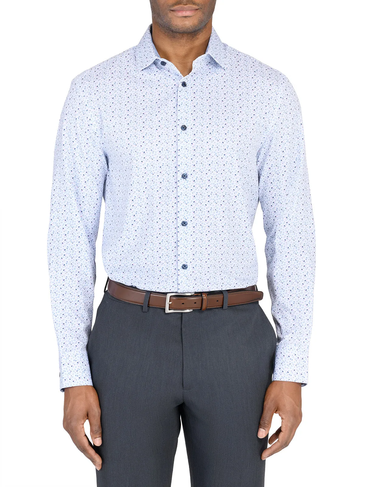 WHIMSICAL FLORAL DRESS SHIRT Preppy Vibe