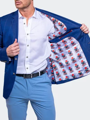 Relaxed Daily Style WaterproofDesign Blazer Socrate Ascension2129 Blue