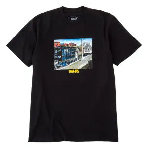 Printed uniqueness Junk Removal S/S T-Shirt (Black)
