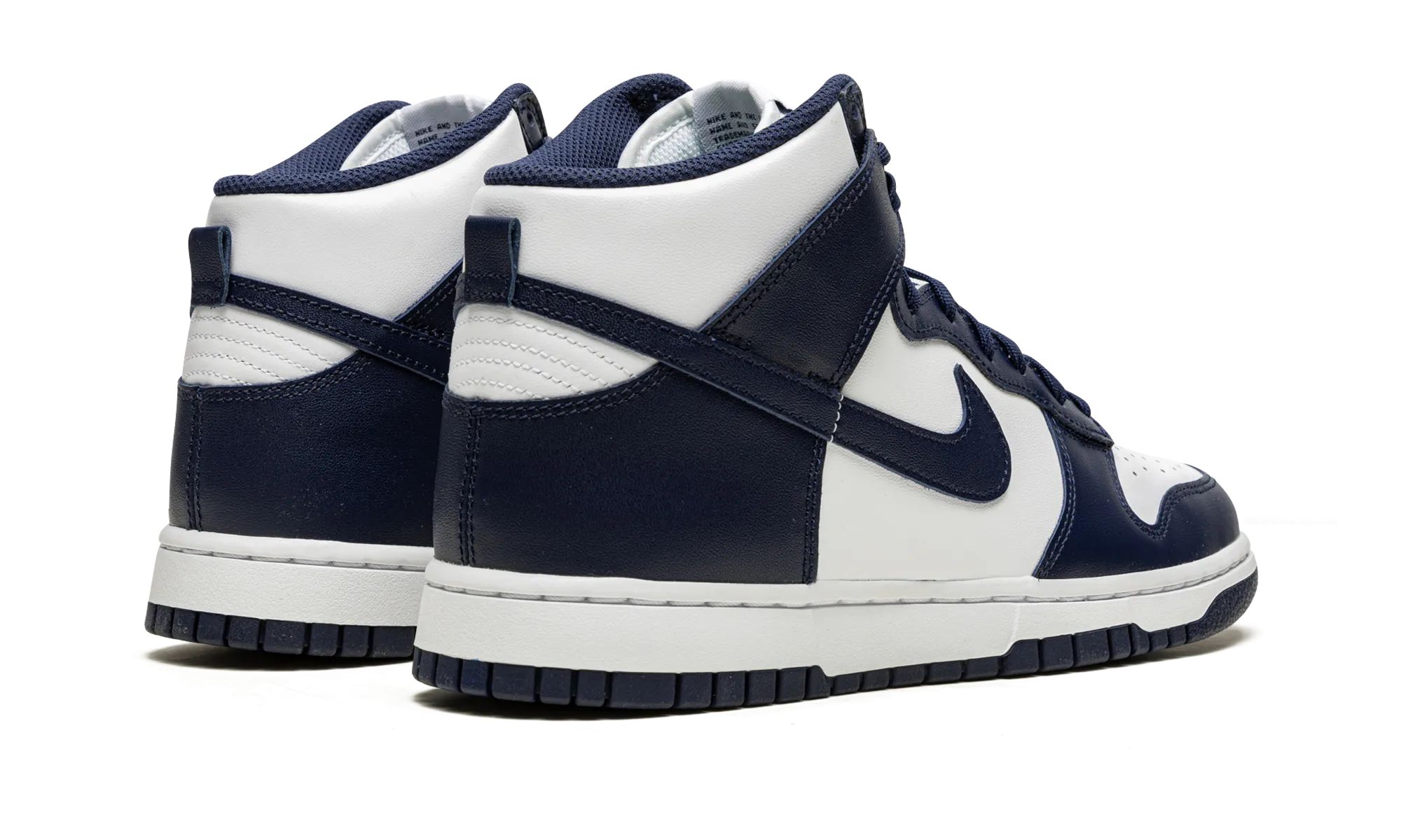 Dunk High "Championship Navy" Good elasticity
