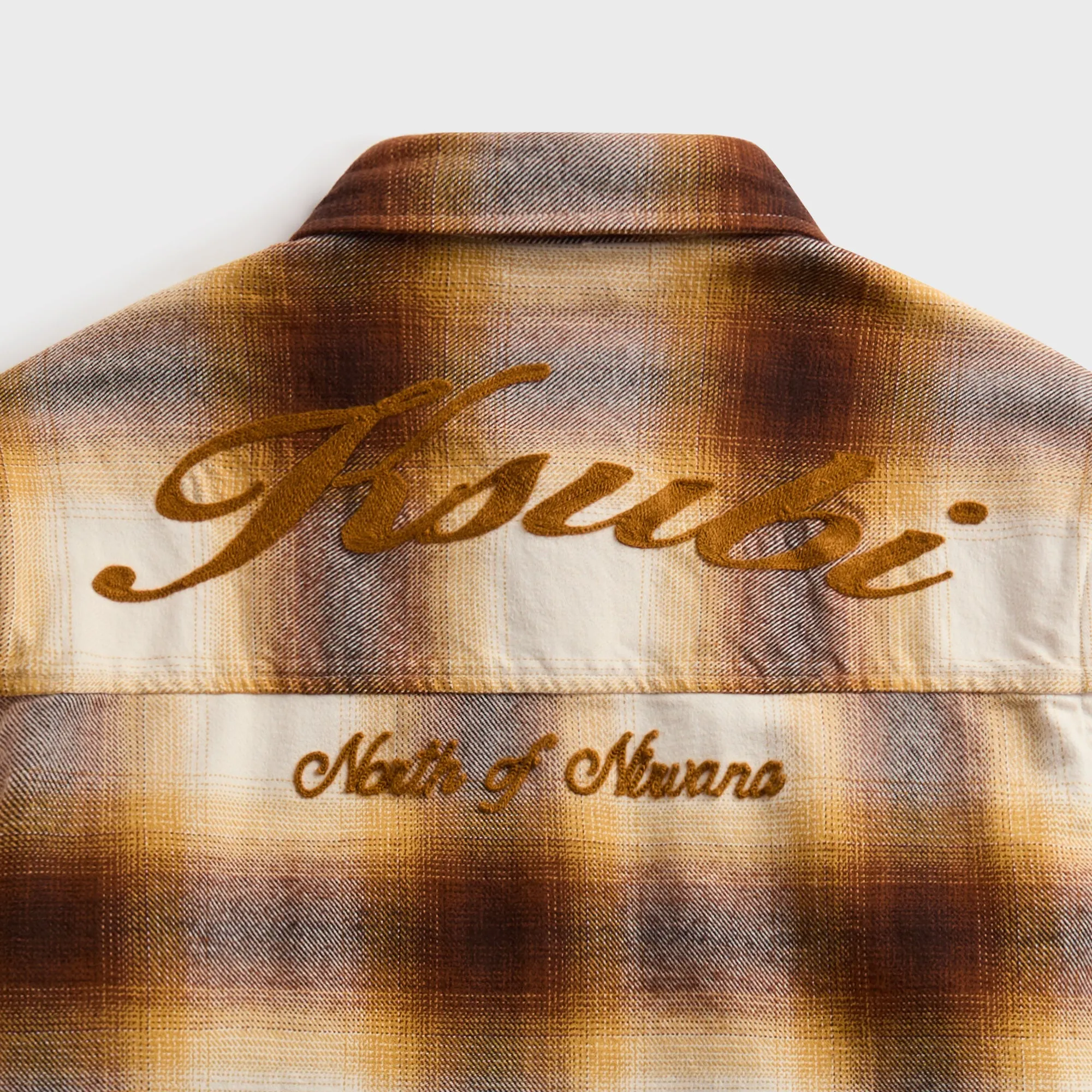 Ksubi Rosebowl Long Sleeve Shirt - Burnt Orange Seamless construction Go To Layer