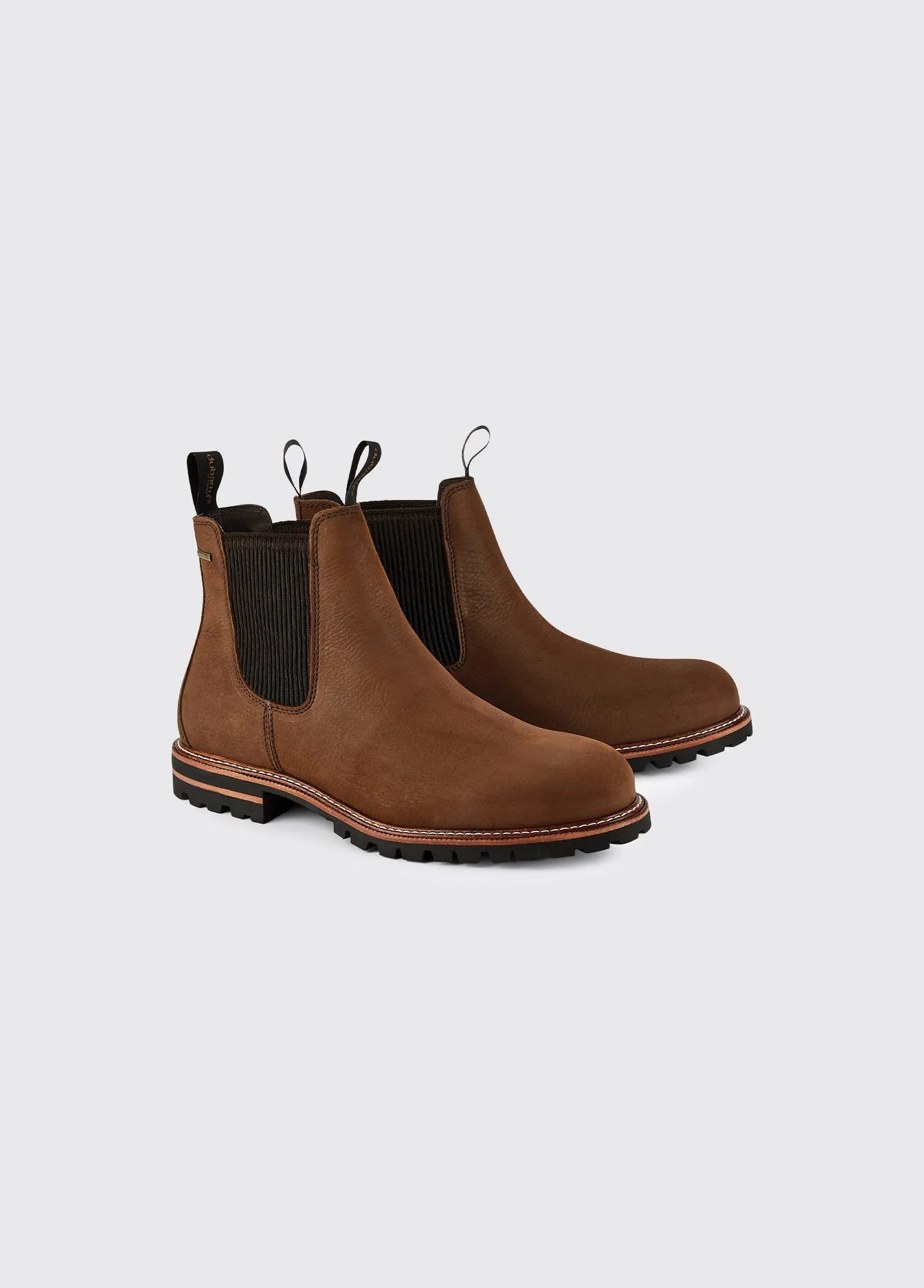 Anti microbial Offaly Mens Ankle Boot - Walnut