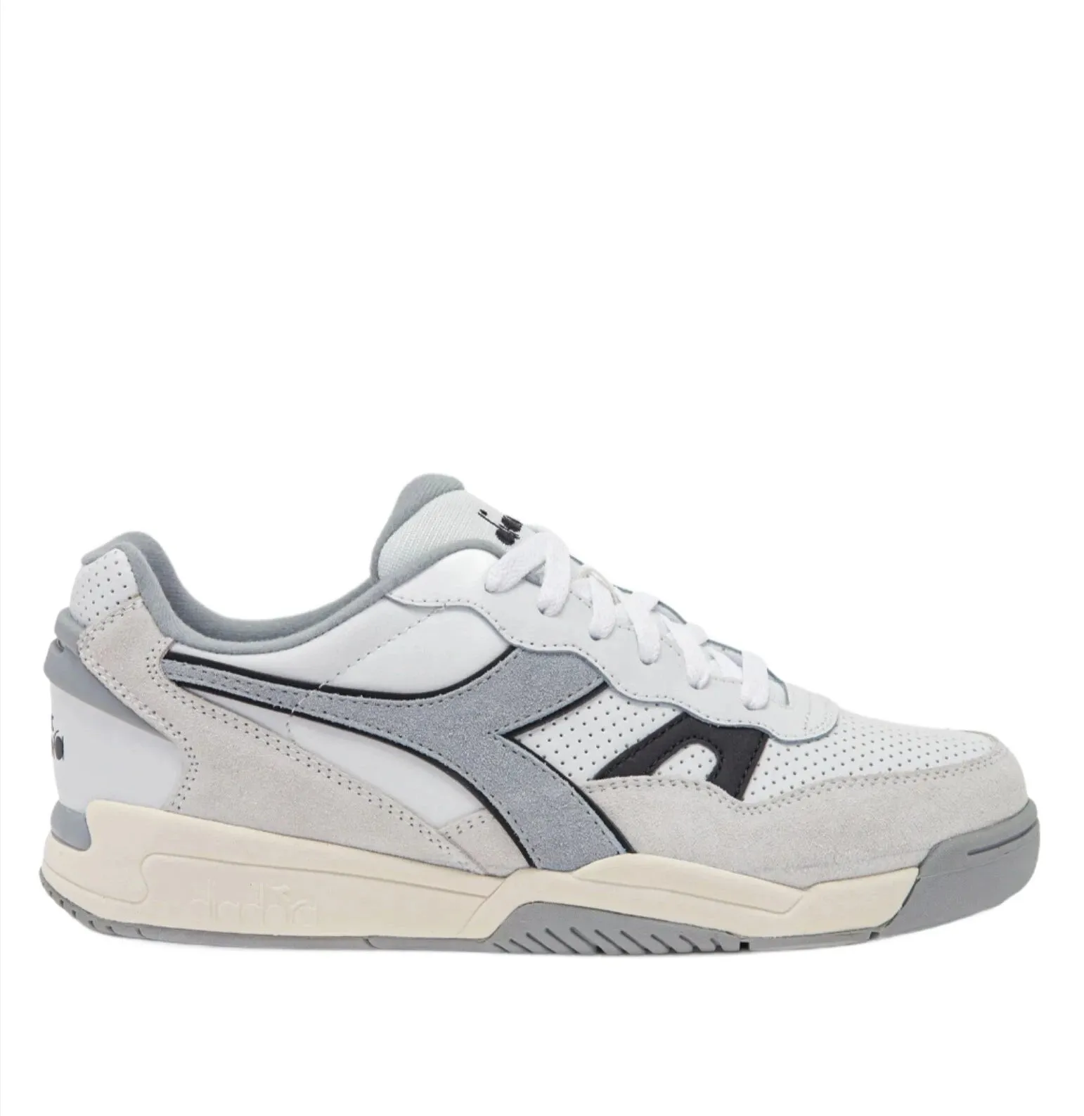 Padded Tongue ID70496 Diadora White Grey Winner SL