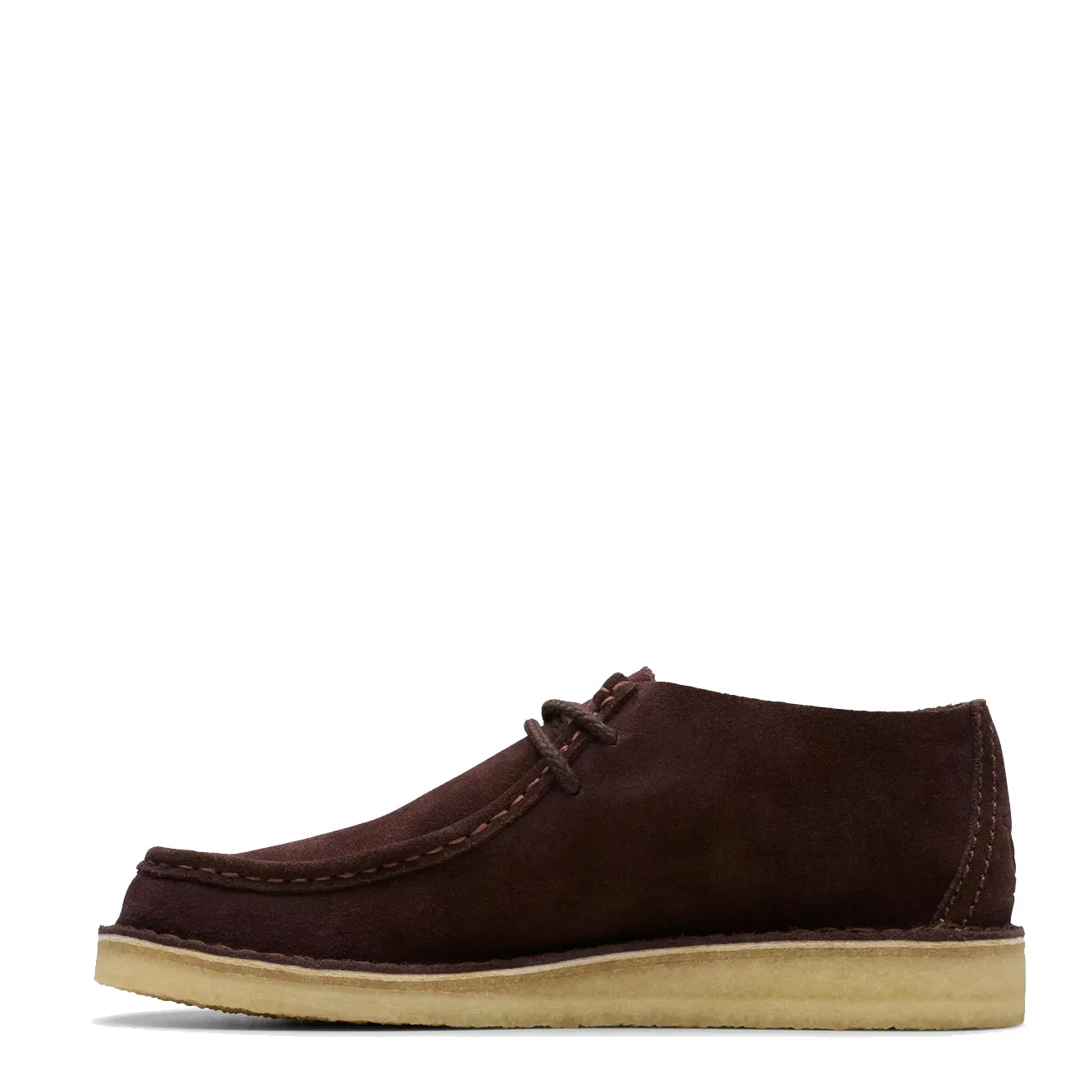 Clarks Originals Desert Nomad Deep Brown Suede Cross Road Quick Fit