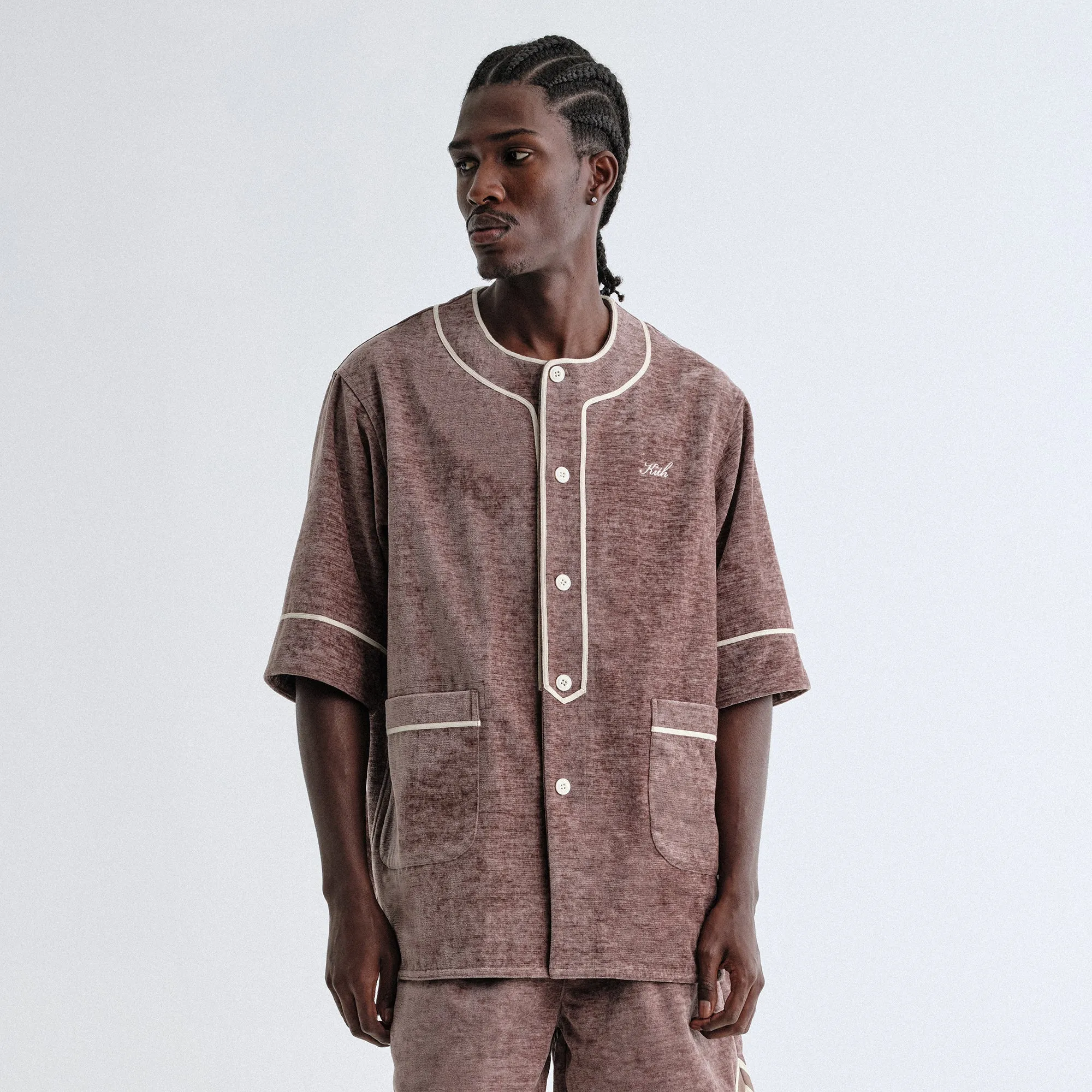 Noise Free Zippers City Commuter Kith Chenille Willis Baseball Shirt - Poise