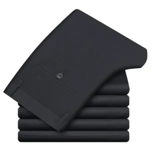 West Louis? Brand Comfy Modal Fabric Business Casual Pants Rayon drape