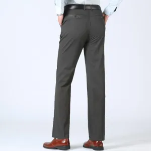 Comfort Fit West Louis? Men Classic Loose Business Elegant Trousers
