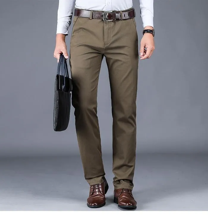 Casual Comfort Wear Ultra Soft Inner Layer West Louis? New Classic Style Straight Loose Pants