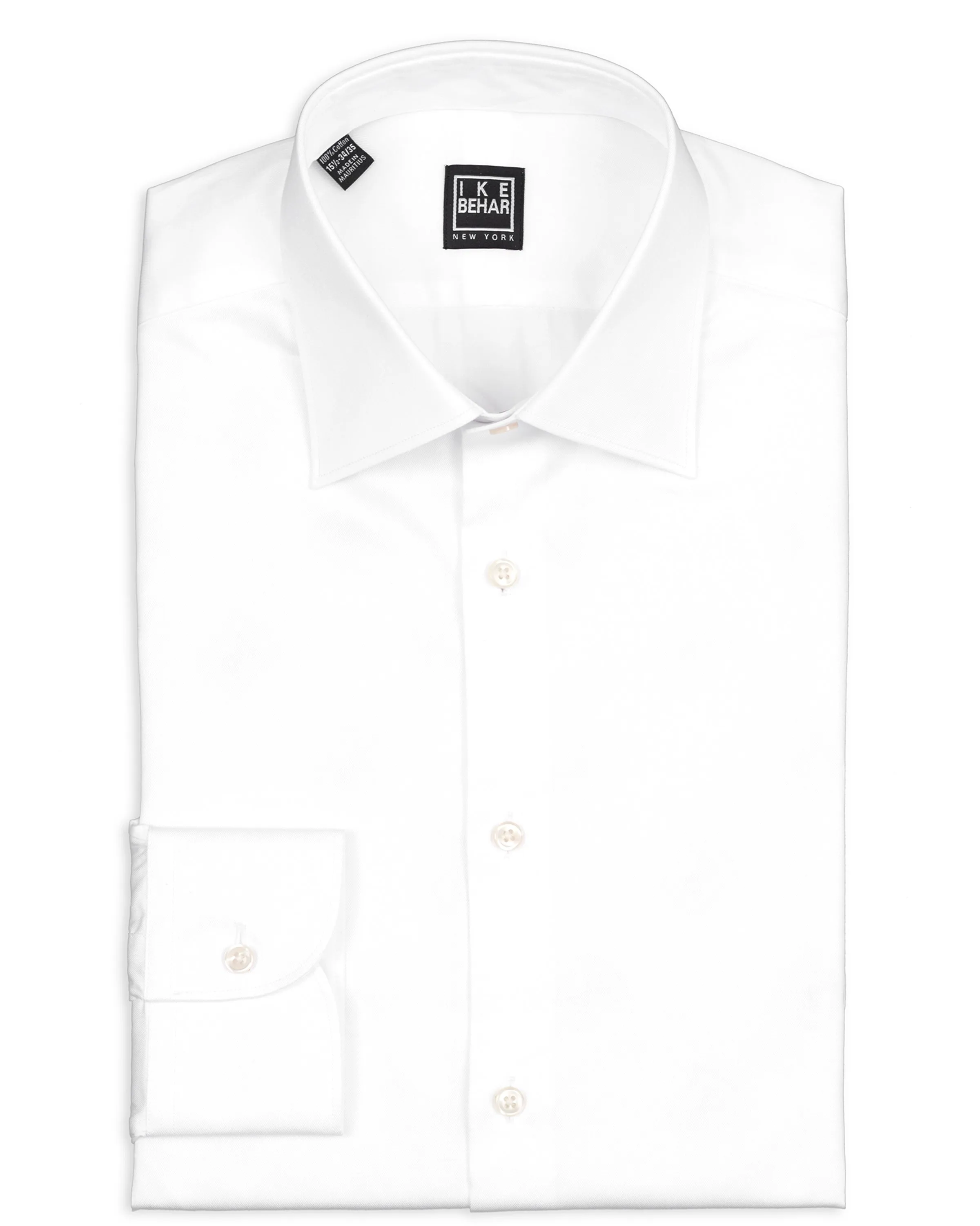 White Twill Dress Shirt Ombre look Static Dissipating Fiber