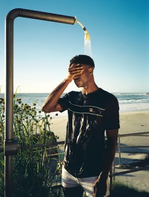 Quick Fit Design Sporty Look Wear Williams Contrast Piping T-Shirt