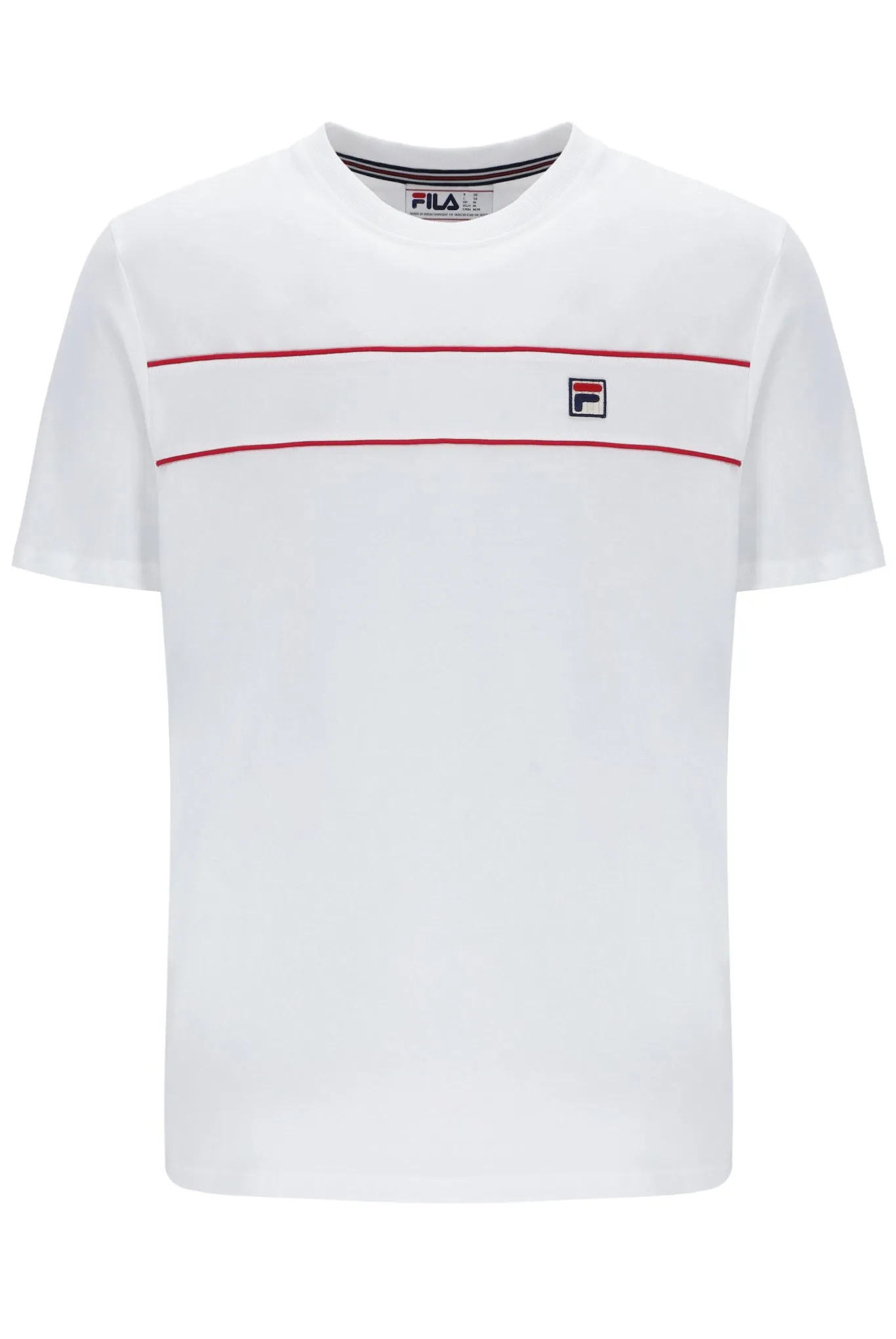 Williams Contrast Piping T-Shirt Stylish Layer Look High-Quality Cotton
