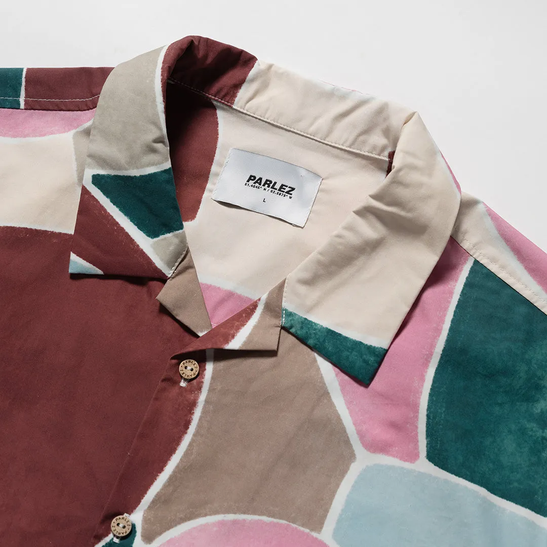 Tetrus Shirt Multi Fitted Design Designer Look