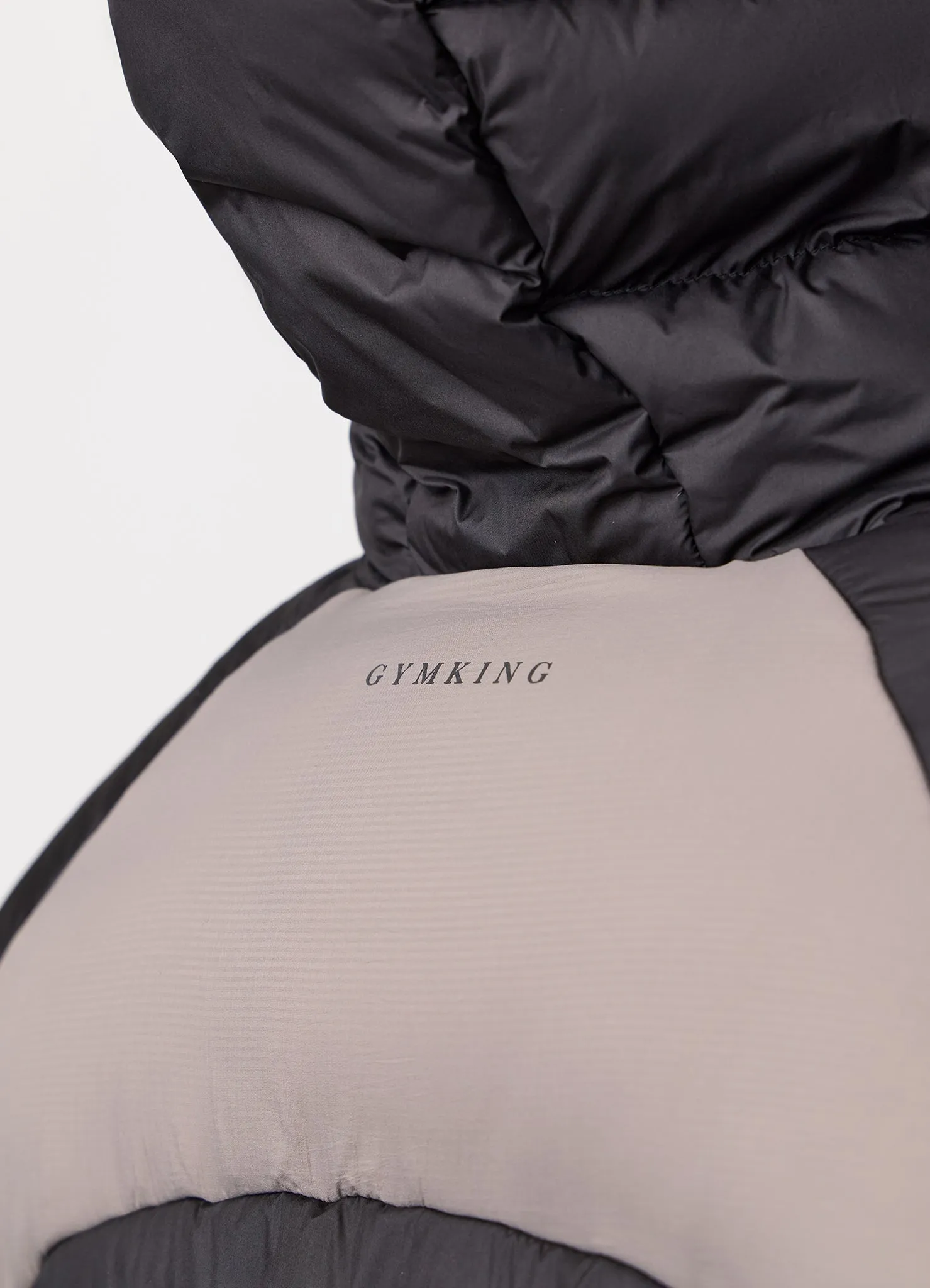 Autumn Layers Gym King Peak Puffer Jacket - Black/Cinder