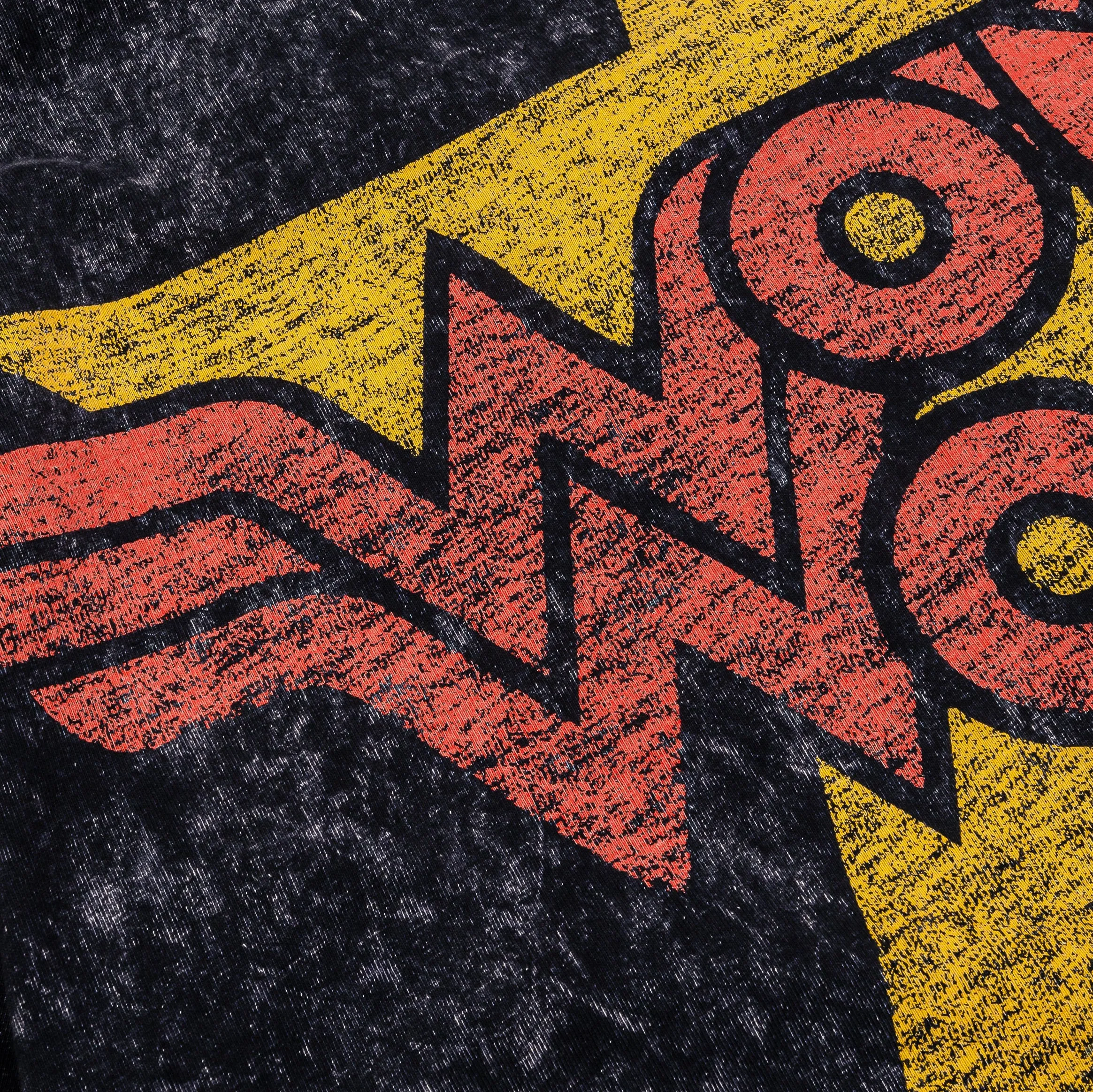 Travel Friendly Wonder Woman DC Bronze Age Mens Short Sleeve Shirt (Black/Yellow)