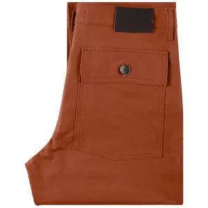 Flexible Knee Articulation Work Pant -  Brick Canvas