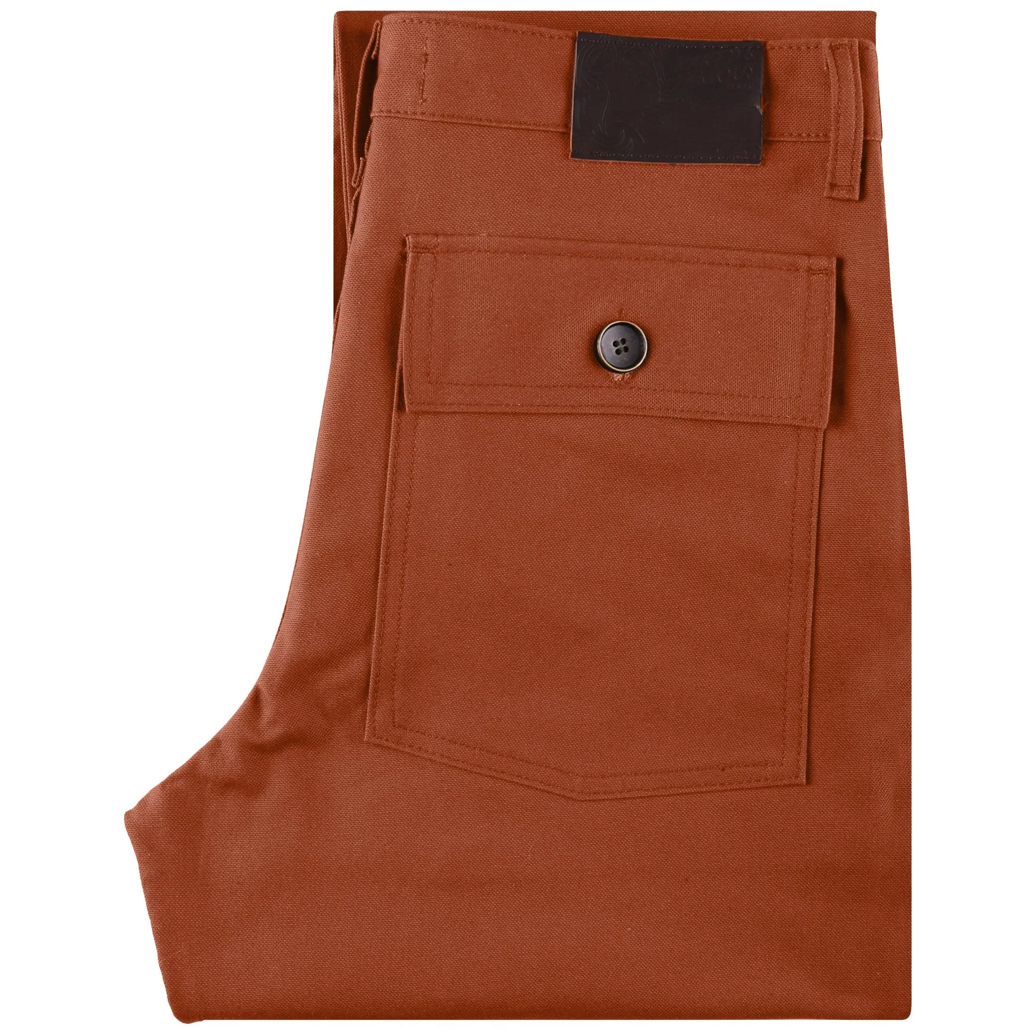 Flexible Knee Articulation Work Pant -  Brick Canvas